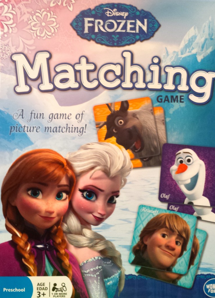 frozen matching game online