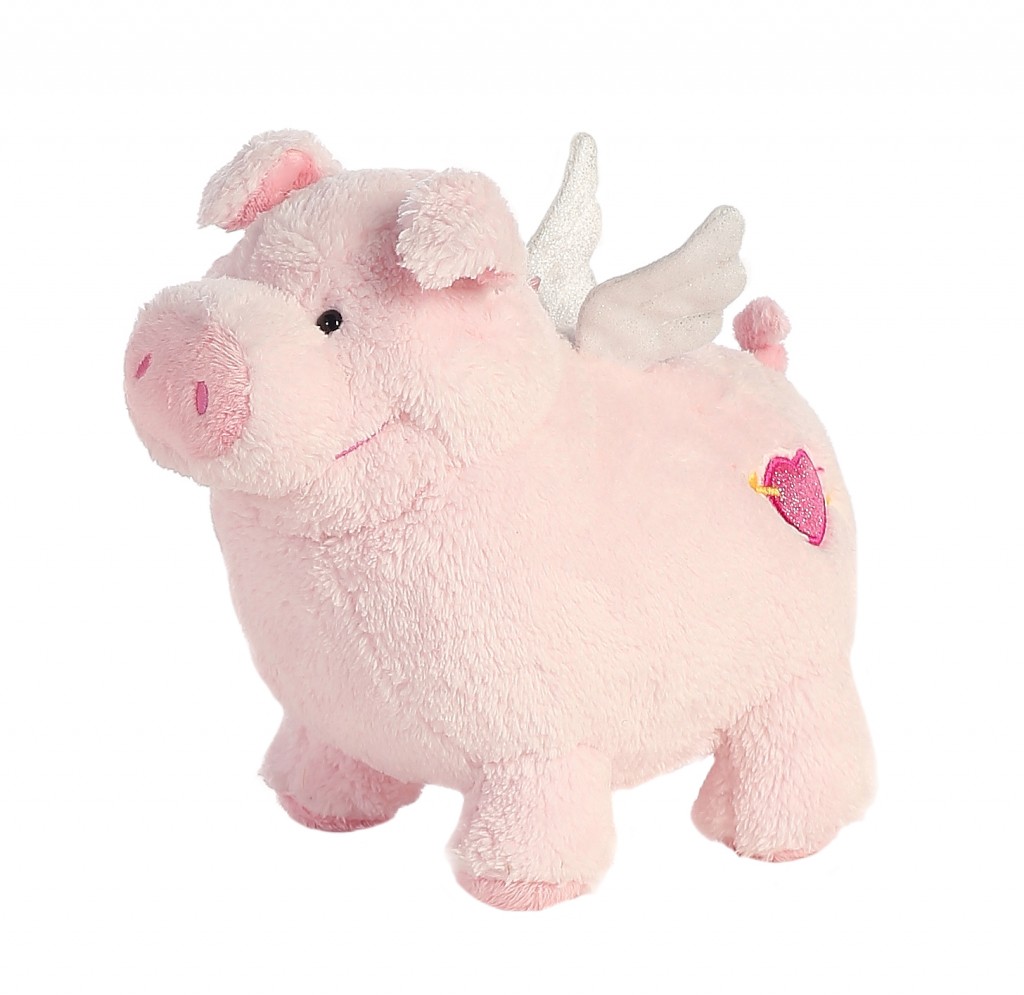 valentine's day pig stuffed animal