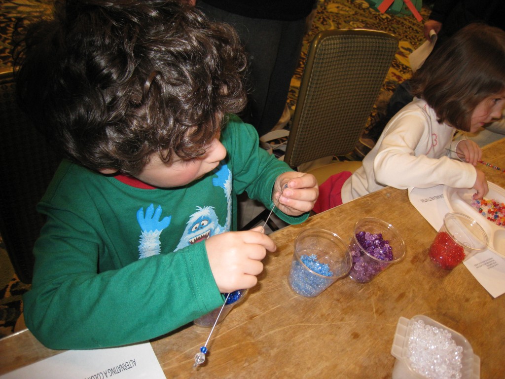 making children's crafts