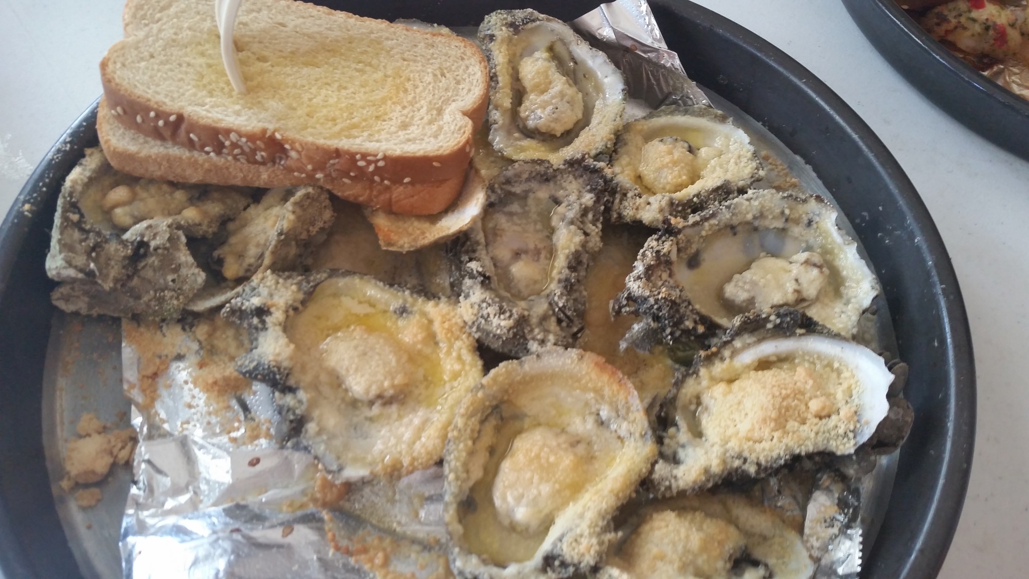 baked oysters