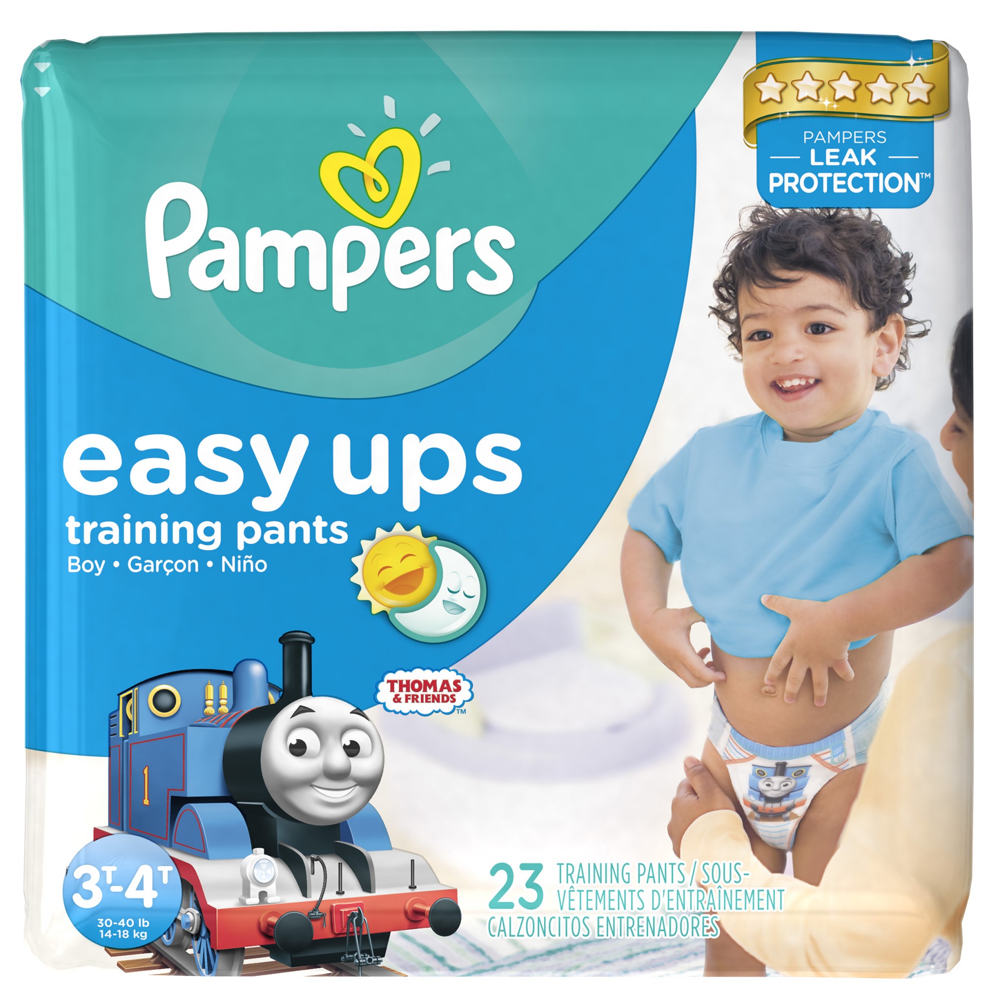 Pampers Easy Ups Thomas & Friends Training Pants Size 4T–5T, 60 ct