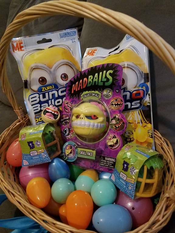 no candy Easter Basket