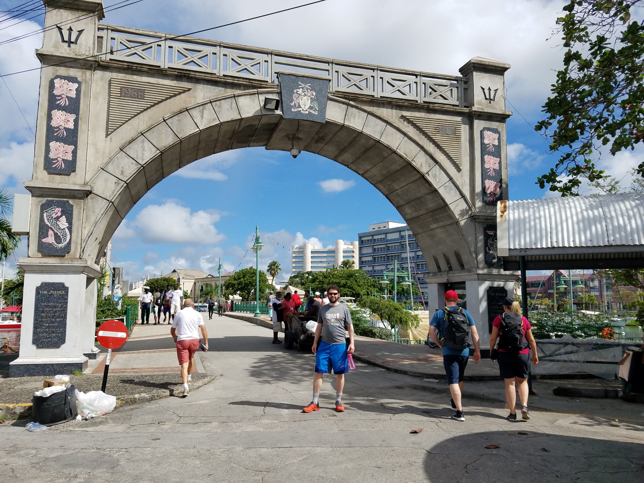 Bridgetown - Arch and Bridge, The Chamberlain Bridge is Th…