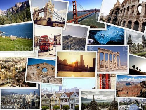 best travel photo collage